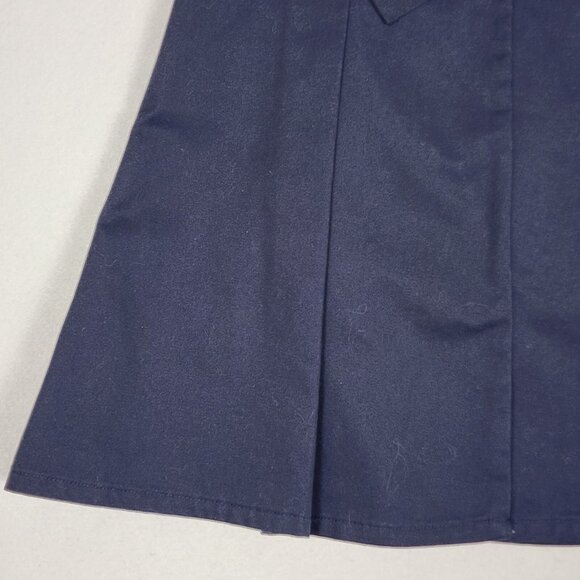 French Toast Brand Girl's Skirt 10 Built-in Shorts Navy School Uniform Skort EUC - Picture 4 of 13